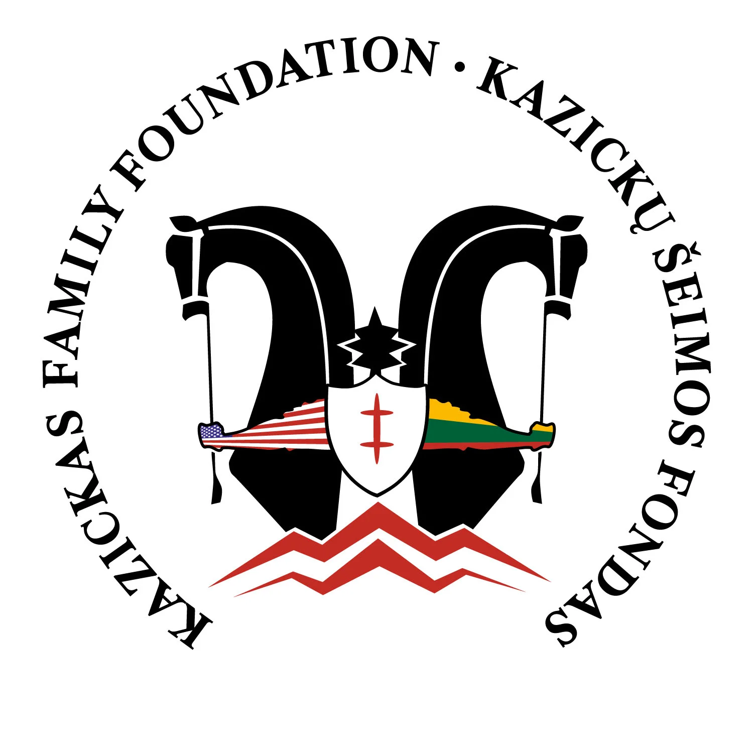 KFF logotipas spalvotas