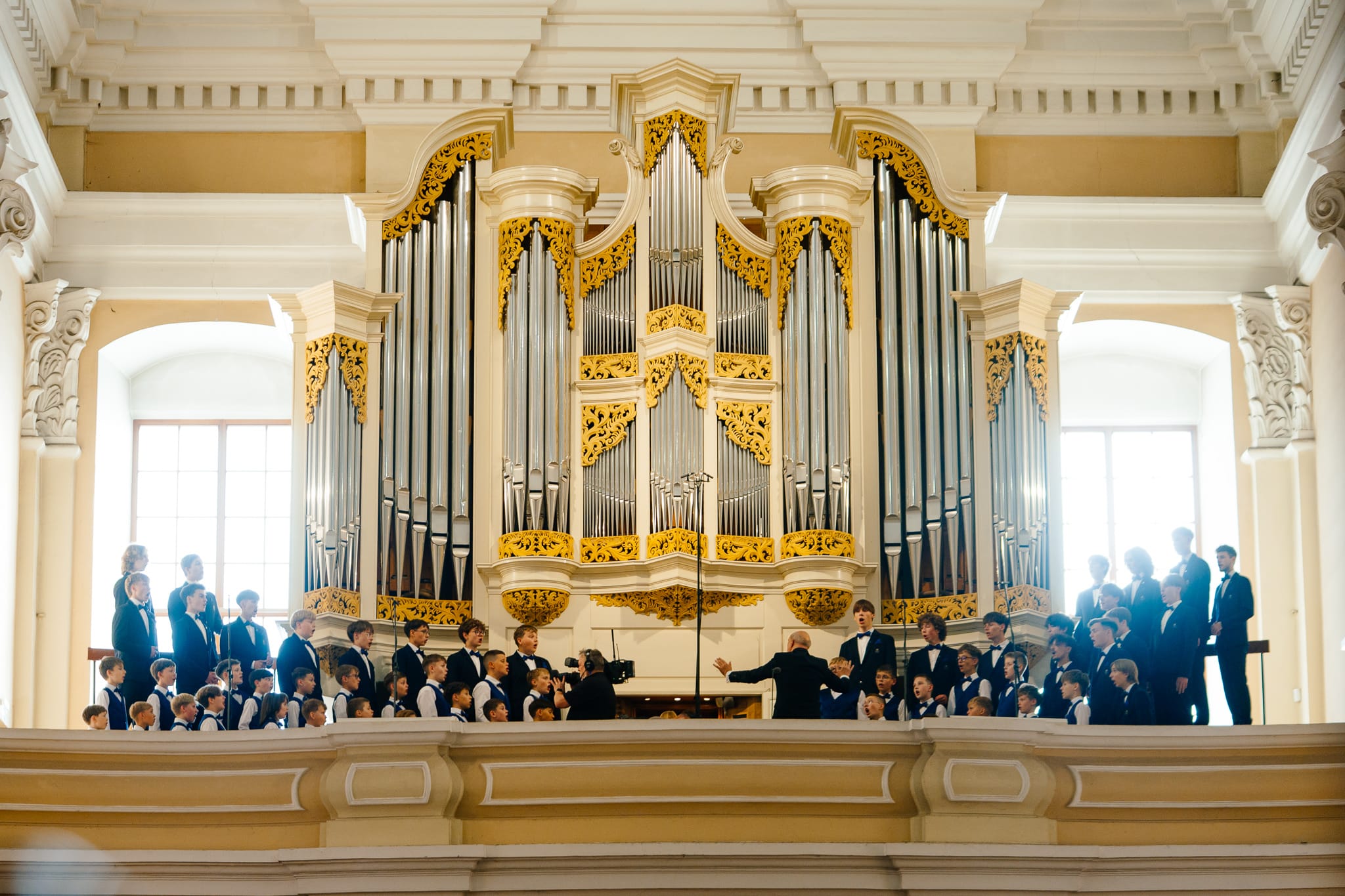 Kristupo Festivalis, Kazickų šeimos sakralinės muzikos valandos Foto Modestas Endriuška