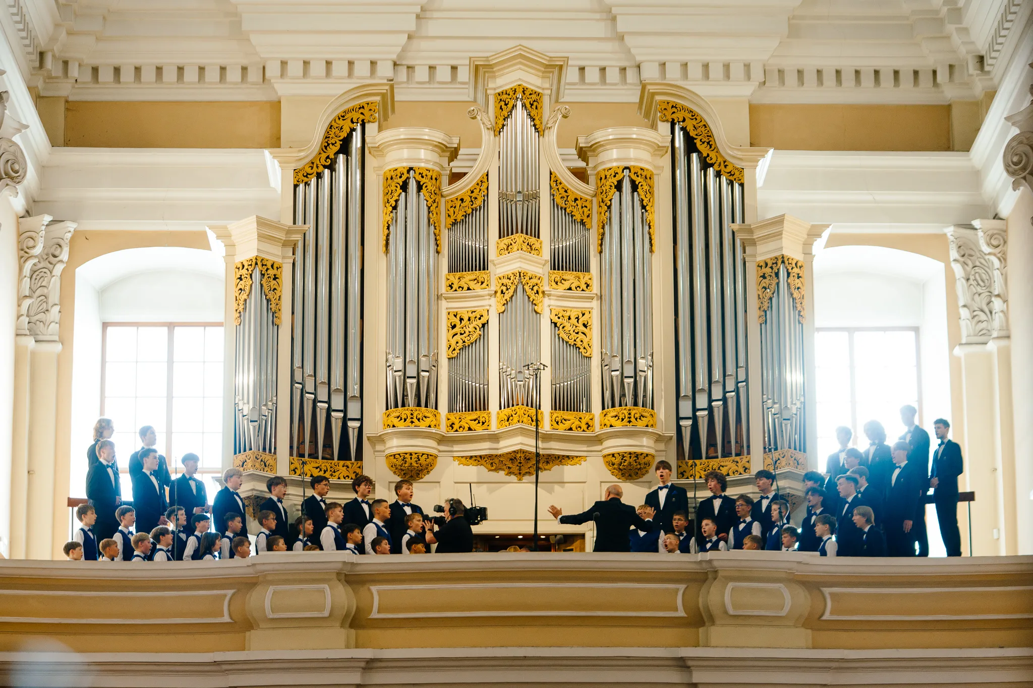 Kristupo Festivalis, Kazickų šeimos sakralinės muzikos valandos Foto Modestas Endriuška
